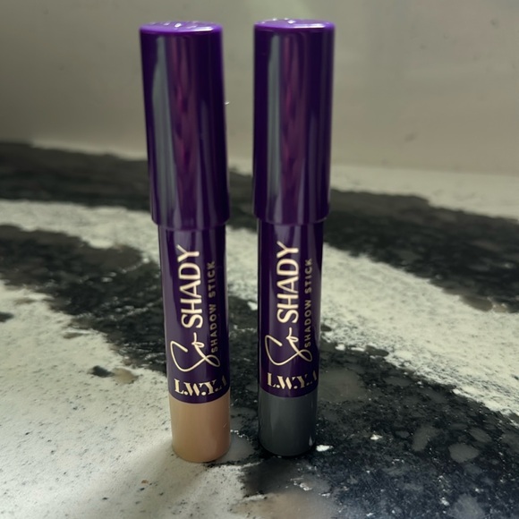 NIB LWYA So Shady Shadow Sticks by Kim Gravel RoseGold/Cocoa - Picture 1 of 7